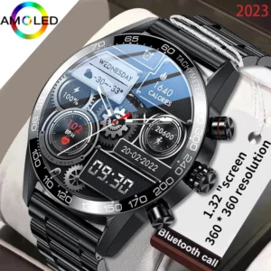 lige 360 amoled hd screen watch for men smart watch bluetooth calling smartwatch 2023 fashion business.webp