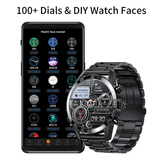 lige 360 amoled hd screen watch for men smart watch bluetooth calling smartwatch 2023 fashion business 4.webp