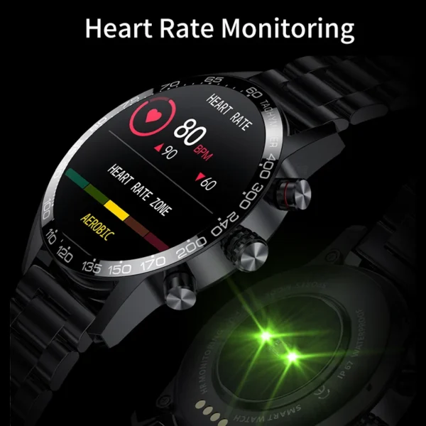 lige 360 amoled hd screen watch for men smart watch bluetooth calling smartwatch 2023 fashion business 5.webp