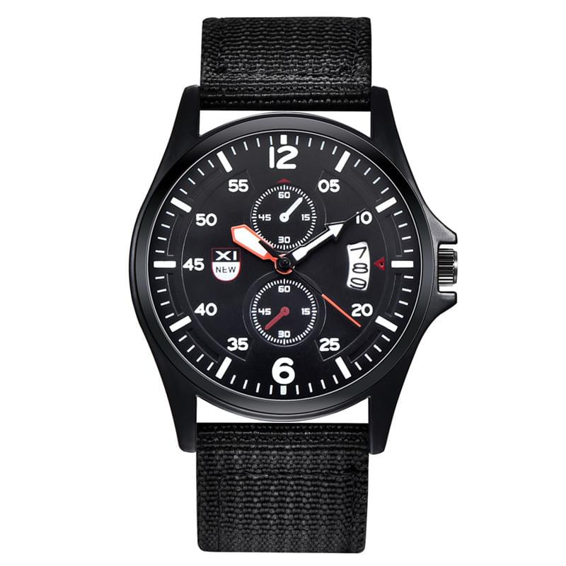 XINEW Men's Watch Fashion Nylon Belt Calendar Quartz Watch Men's Foreign Trade New Sports Watch Men's One Piece Generation - Image 5